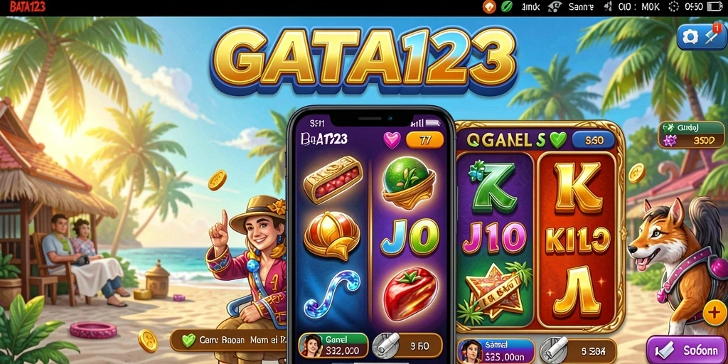 Tangkapan layar BATA123 menampilkan aksi seru dalam permainan slot.