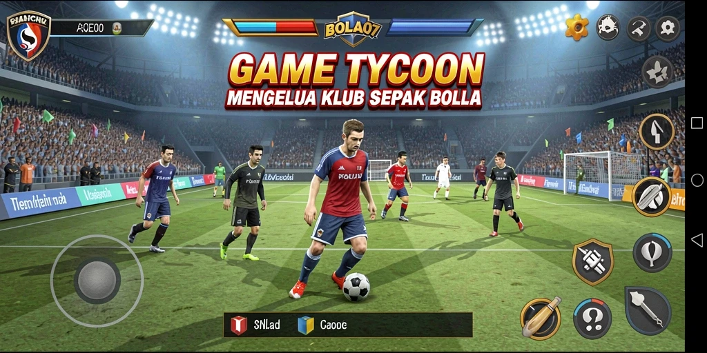 Tampilan gameplay Tycoon yang menarik dan seru di BOLA07.