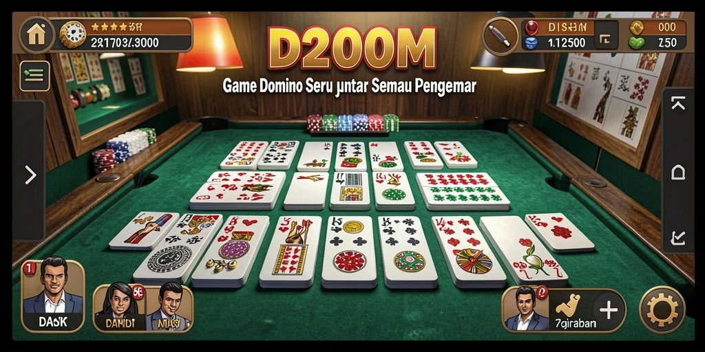 Gameplay seru D200M dengan tampilan yang menarik.