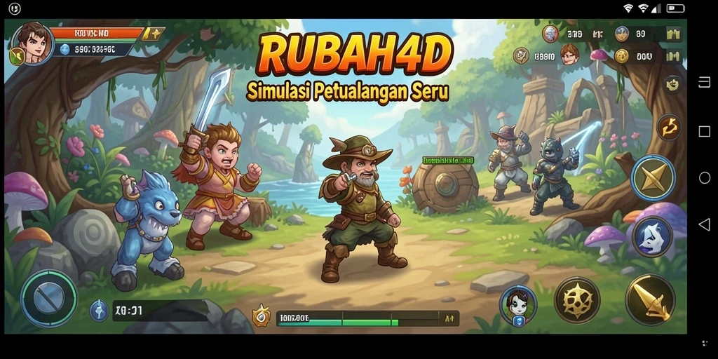 Tampilan gameplay RUBAH4D yang menarik dan interaktif.