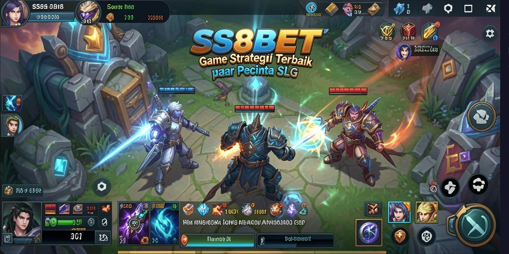 Tampilan gameplay menarik dari SS88BET yang menampilkan pertempuran strategi.