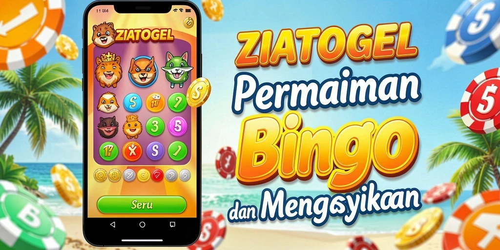 Tampilan permainan Bingo yang seru di ZIATOGEL.
