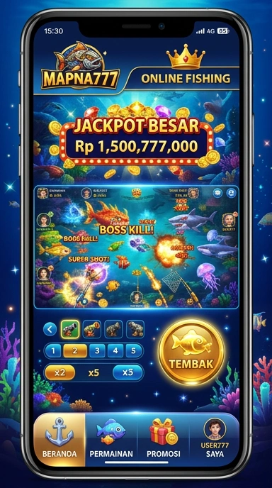 Tampilan antarmuka utama mapna777 yang menarik.